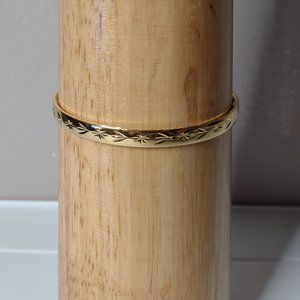 Gold Tone Napier Bangle